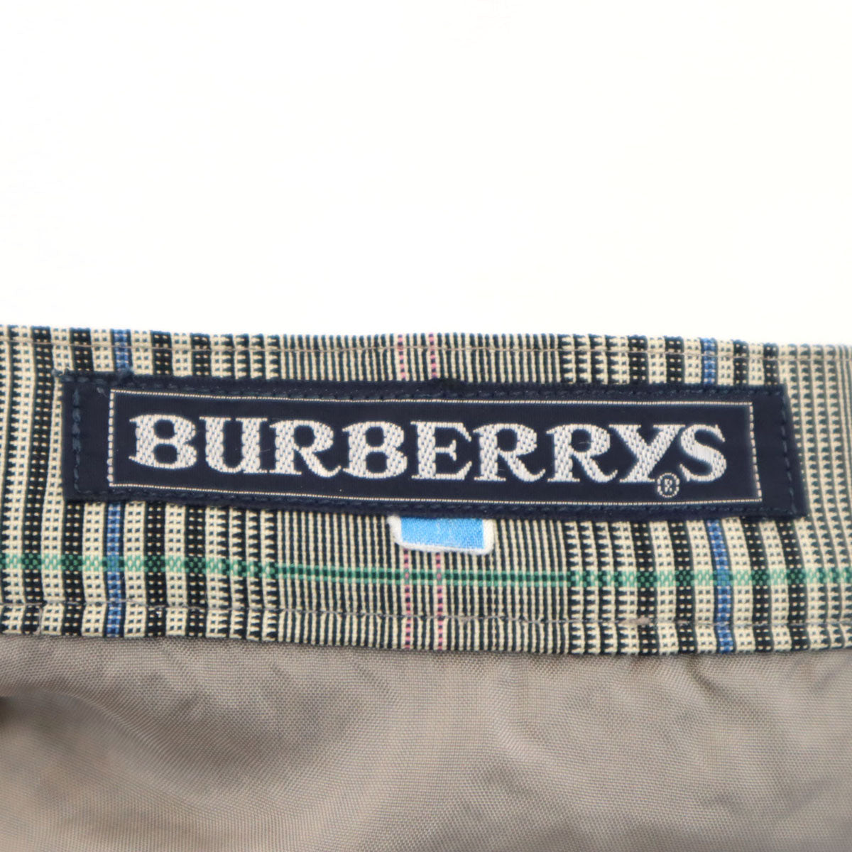 Burberrys バーバリーズ 90s オールド チェック柄 ロング丈 プリーツスカート 13AR ベージュ レディース