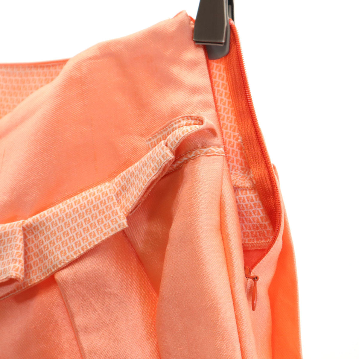 FENDI フェンディ Simonetta シモネッタ イタリア製 ミニ丈 プリーツスカート 10A ピンク系 キッズ