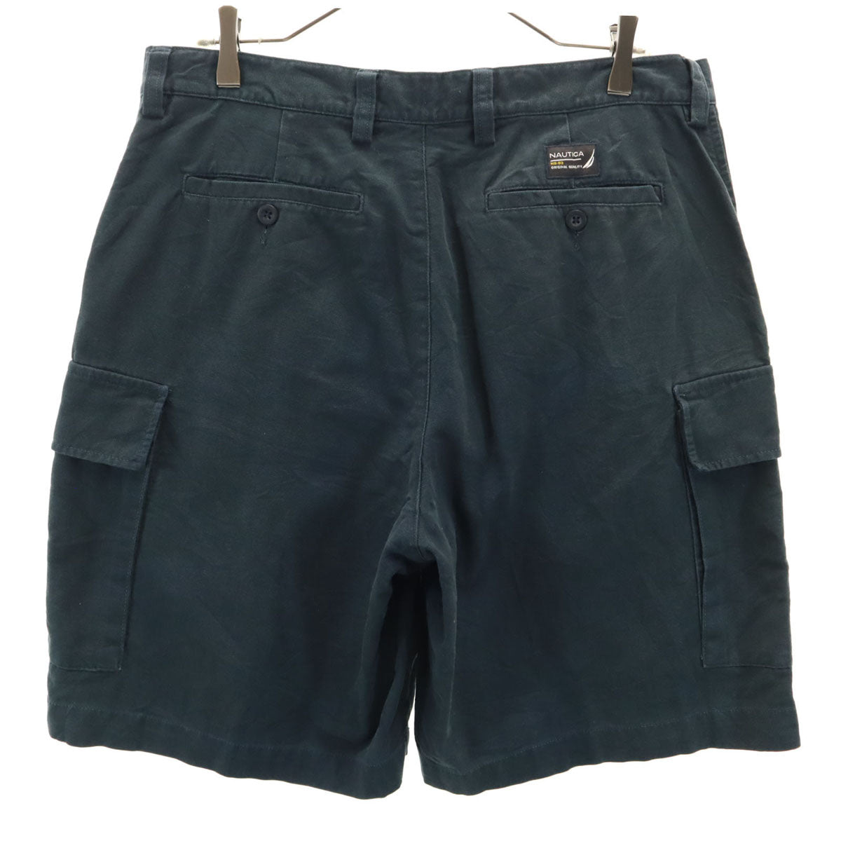 NAUTICA ノーティカ ルーズフィット カーゴショートパンツ w34 ネイビー メンズ