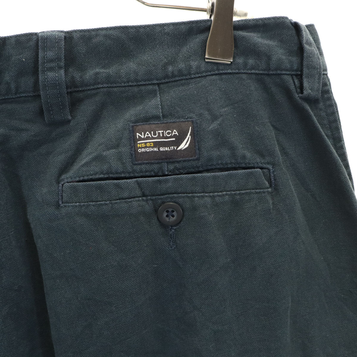 NAUTICA ノーティカ ルーズフィット カーゴショートパンツ w34 ネイビー メンズ