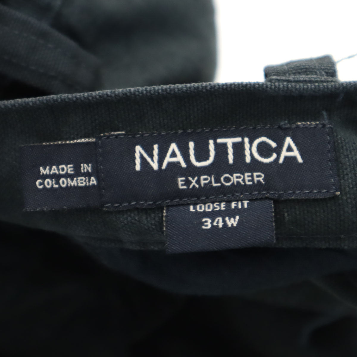 NAUTICA ノーティカ ルーズフィット カーゴショートパンツ w34 ネイビー メンズ