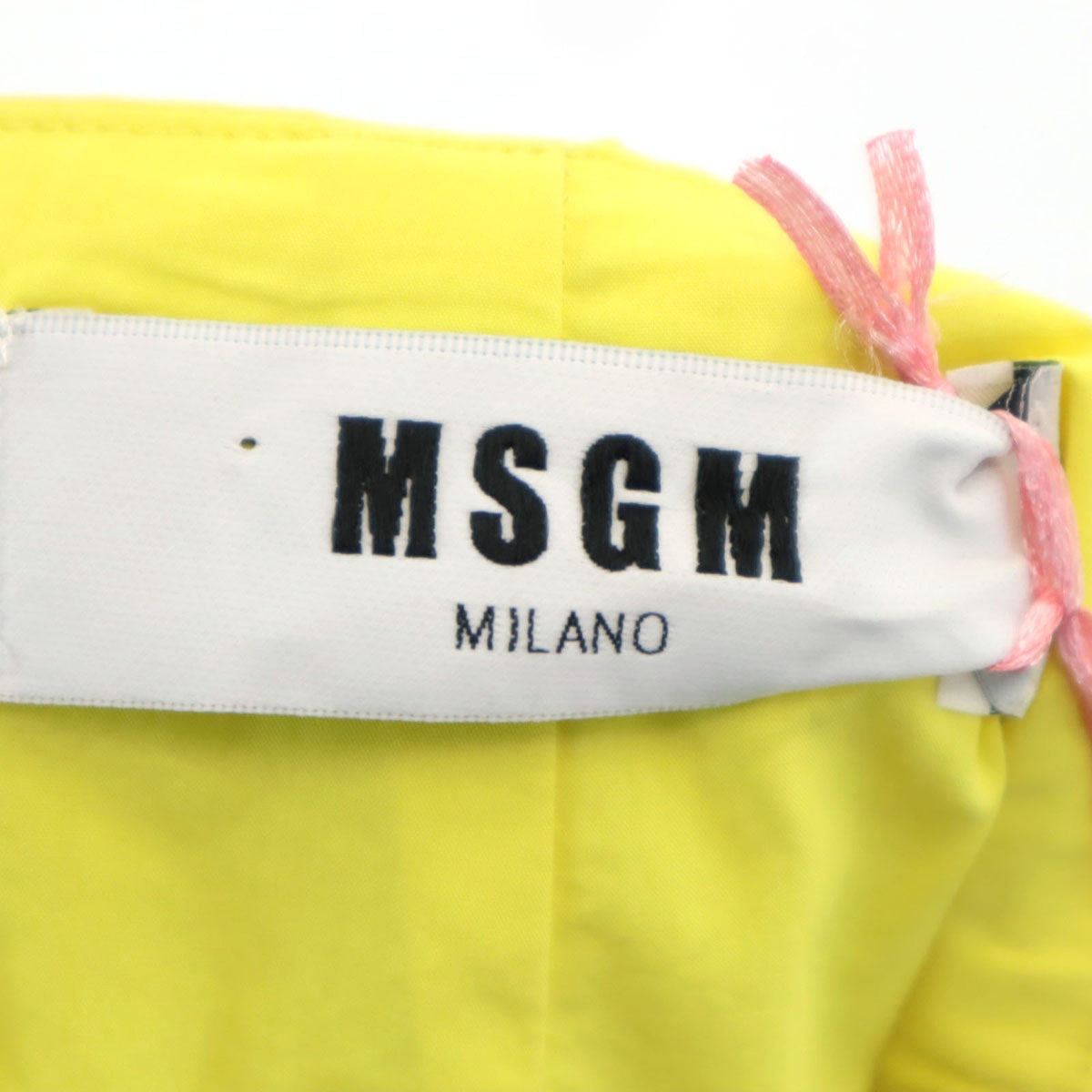 MSGM エムエスジーエム イタリア製 花柄 ミニスカート 40 ブラック レディース