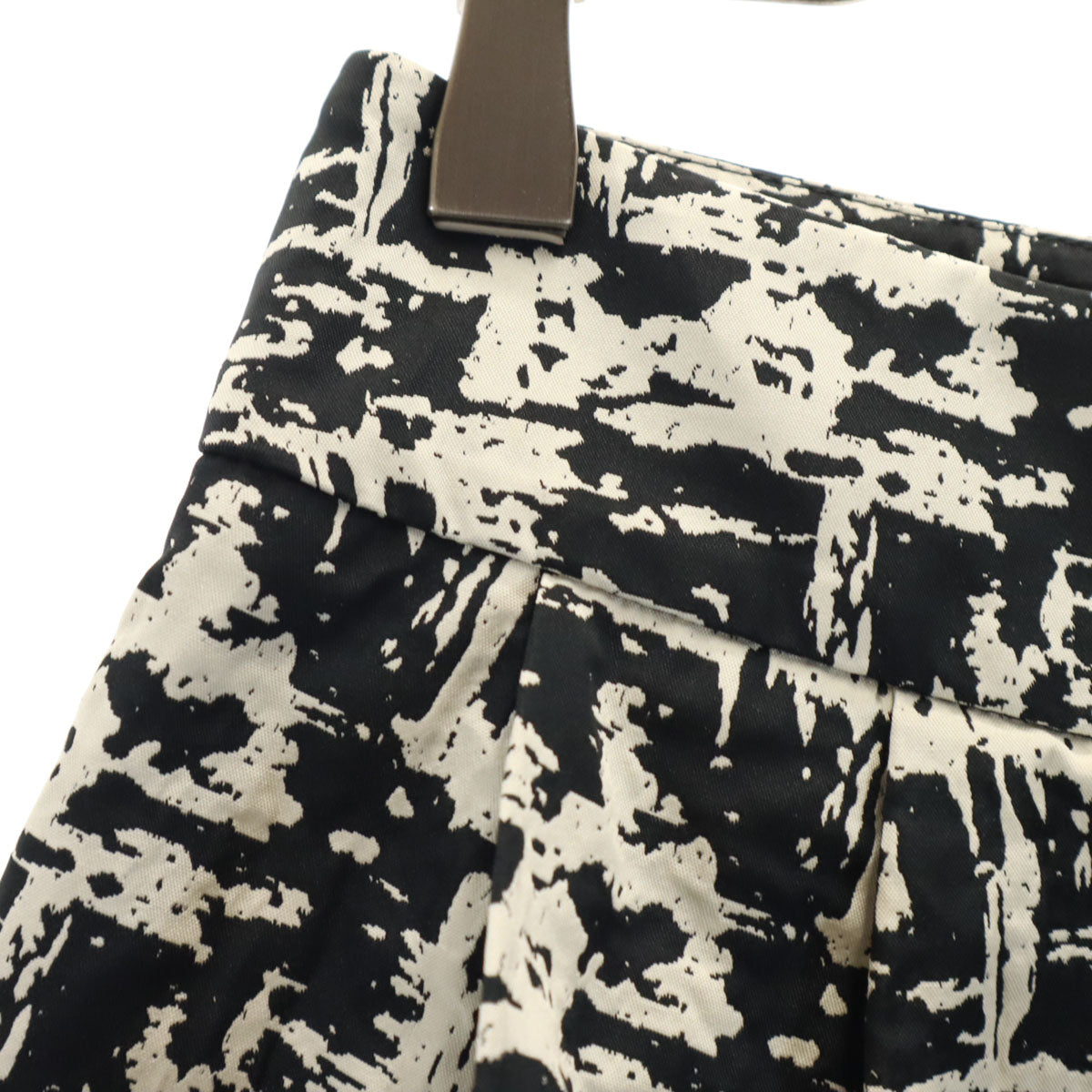 MAX MARA Weekend マックスマーラウィークエンド 総柄 ミディスカート 36 ブラック レディース