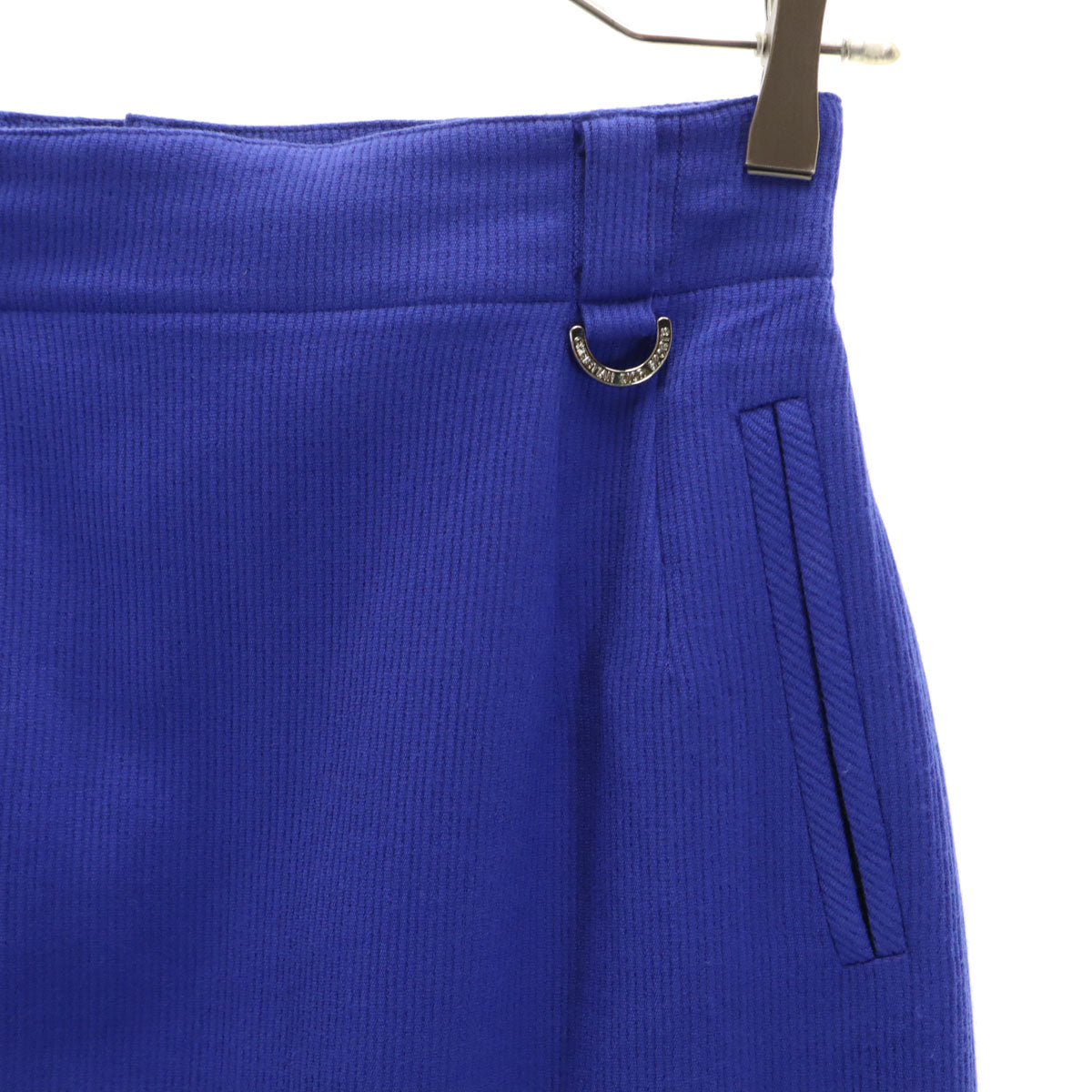 Christian Dior SPORTS クリスチャンディオールスポーツ 90s オールド ミディ丈 タイトスカート S 青紫 レディース