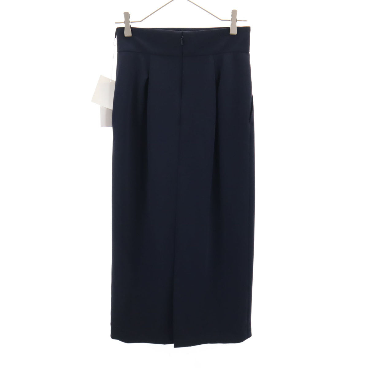 未使用 Mame Kurogouchi マメクロゴウチ 日本製 Iライン ロングスカート 2 ネイビー レディース