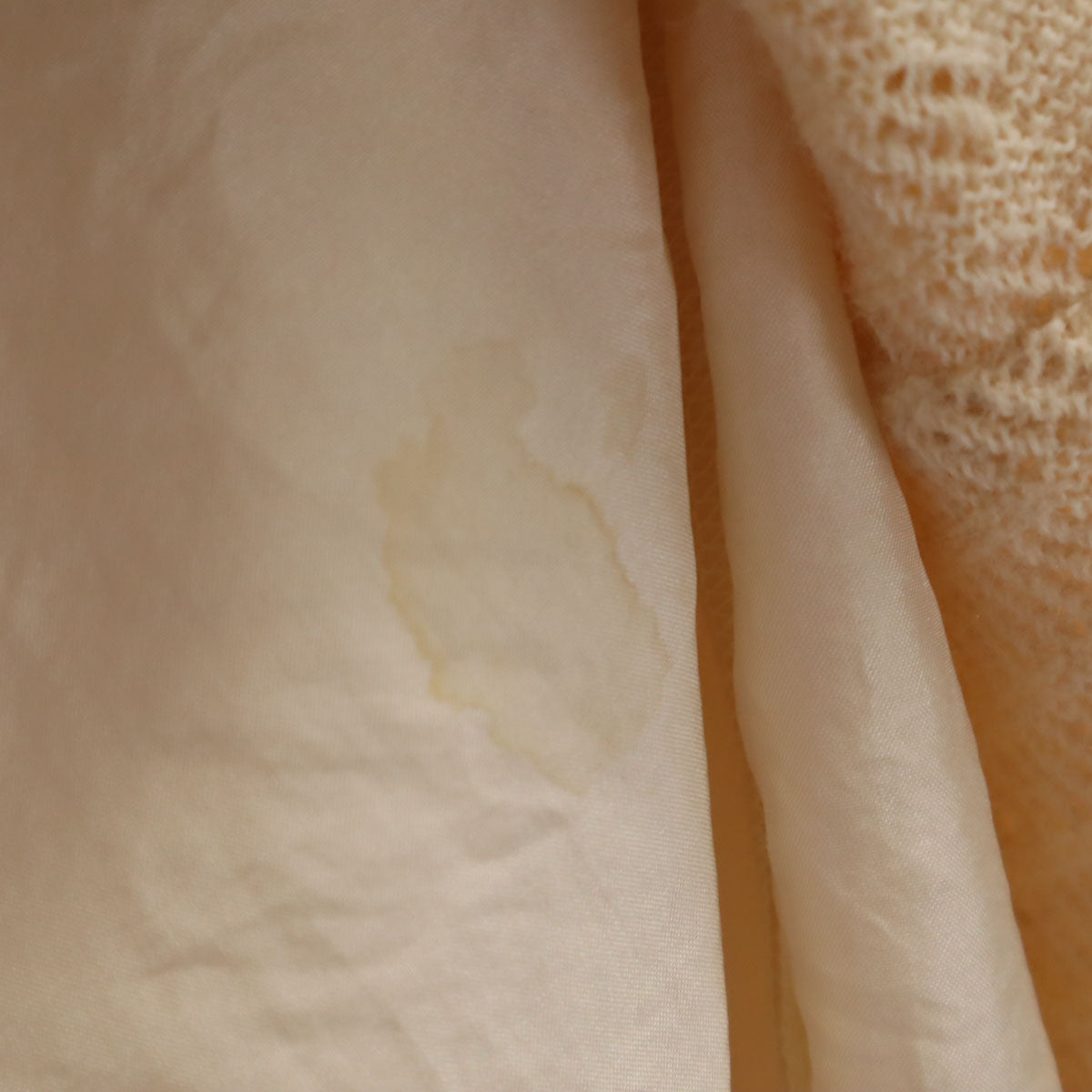 LOUIS VUITTON ルイヴィトン フランス製 シルクブレンド ミモレ丈 プリーツスカート 34 アイボリー レディース