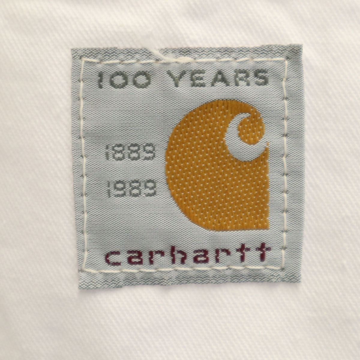 Carhartt カーハート USA製 100周年 ショートパンツ W28 ホワイト メンズ
