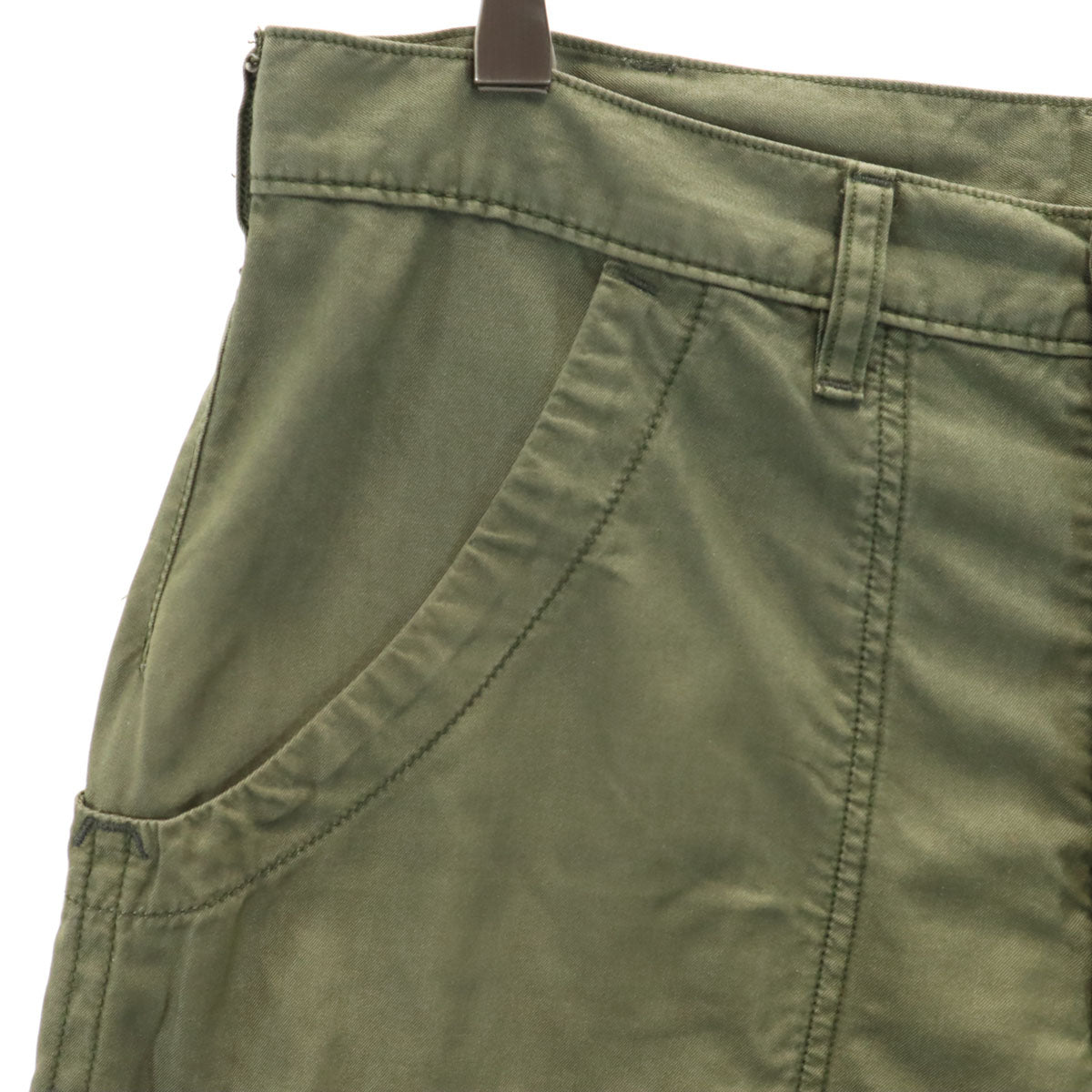 BRU NA BOINNE ブルーナボイン 日本製 ミリタリー ショートパンツ 1 カーキ メンズ