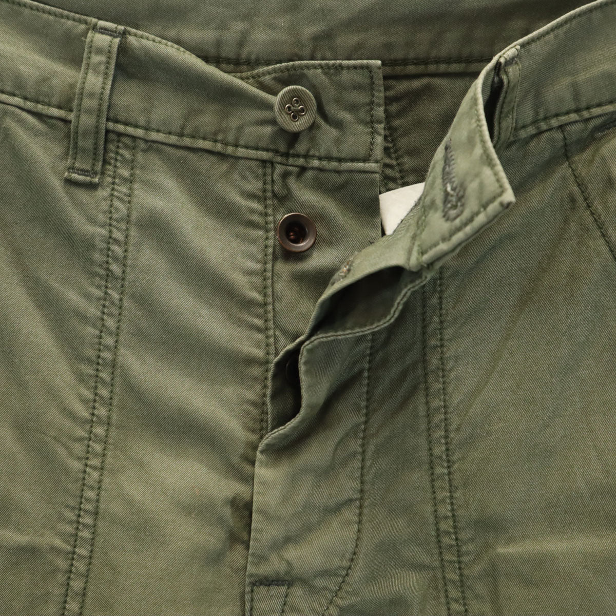 BRU NA BOINNE ブルーナボイン 日本製 ミリタリー ショートパンツ 1 カーキ メンズ