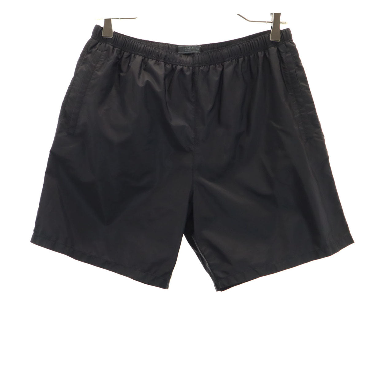 PRADA プラダ ナイロン ショートパンツ 48 ブラック メンズ