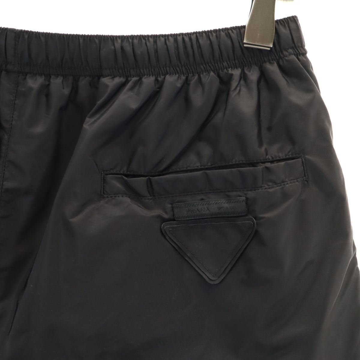 PRADA プラダ ナイロン ショートパンツ 48 ブラック メンズ