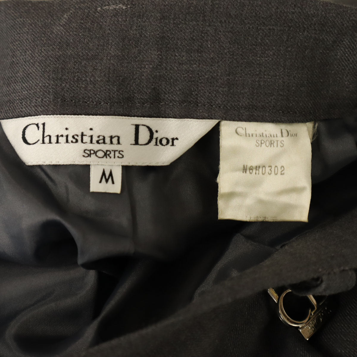 Christian Dior SPORTS クリスチャンディオールスポーツ 90s オールド ショートパンツ M グレー レディース