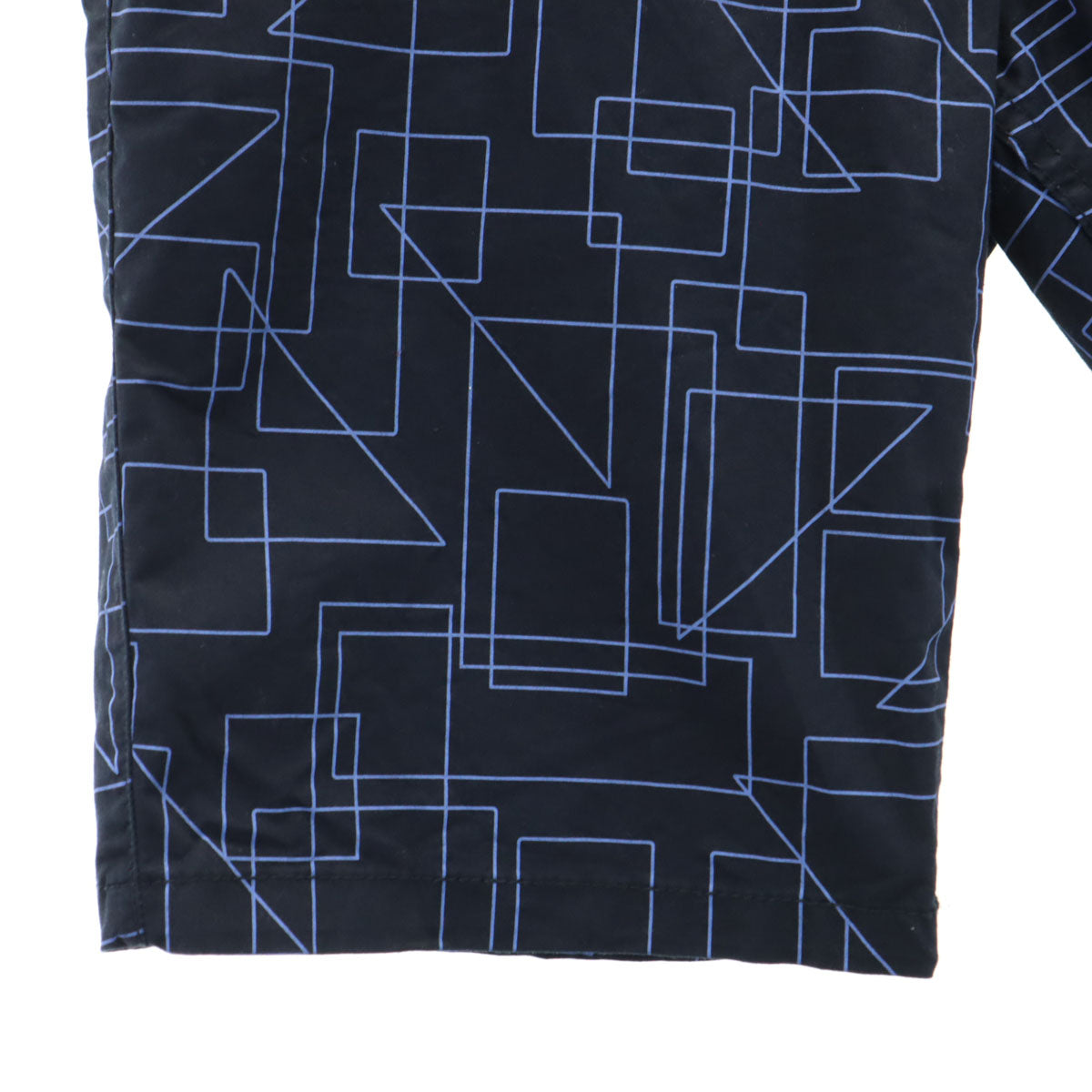 ARMANI EXCHANGE アルマーニエクスチェンジ 幾何学柄 ショートパンツ W31 ネイビー メンズ