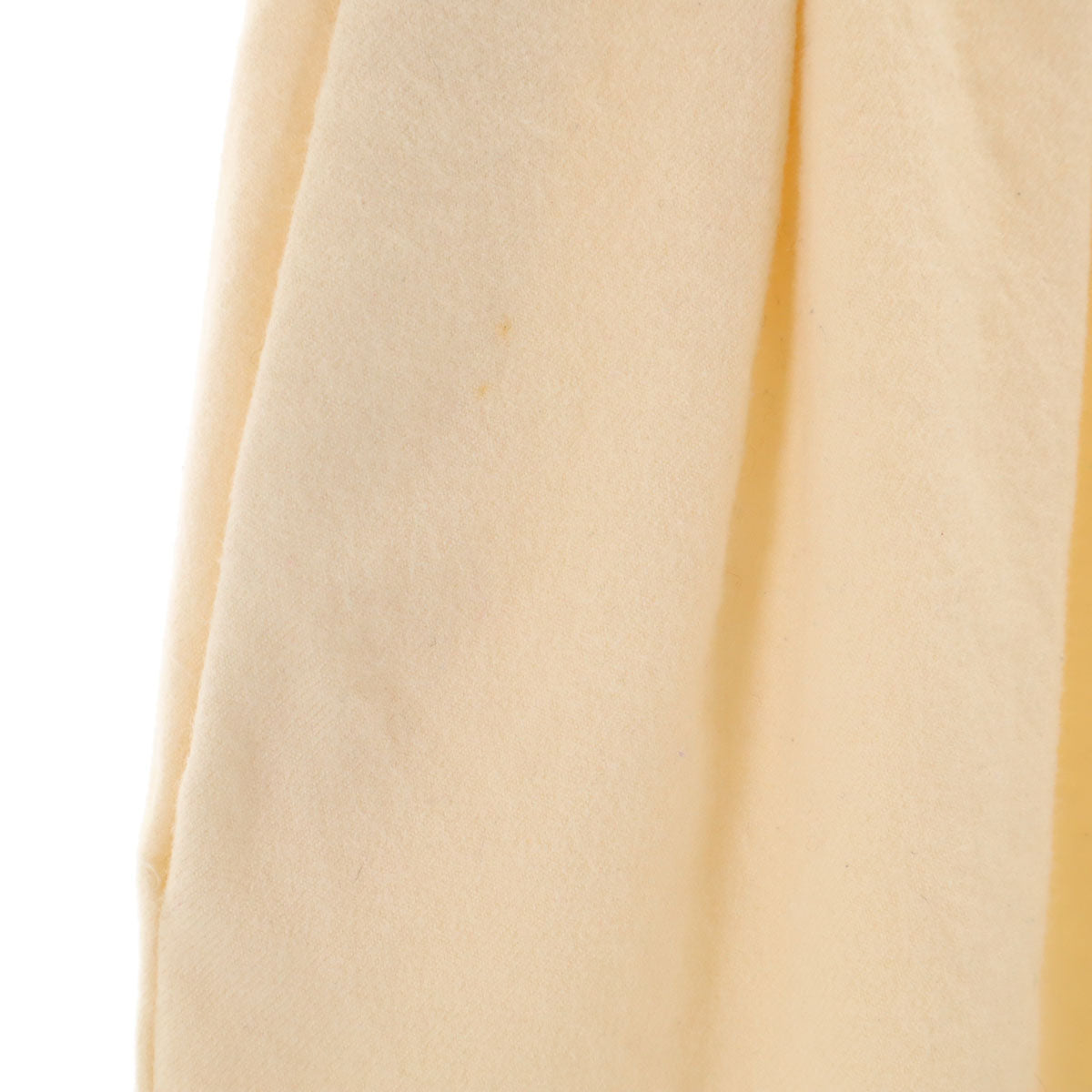 Christian Dior クリスチャンディオール 90s PRET-A-PORTER ウール オールド ミディ丈 スカート M オフホワイト レディース