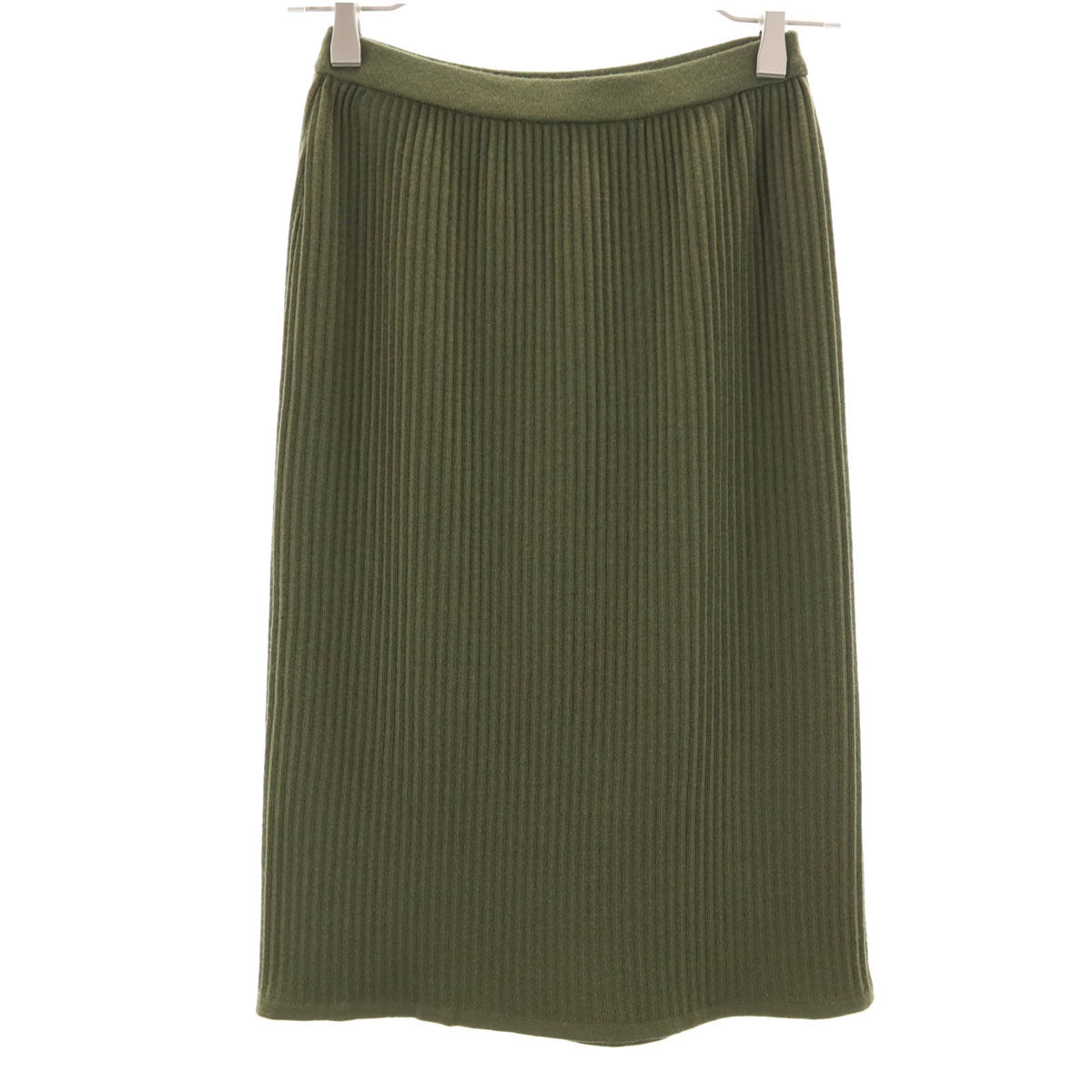 CELINE セリーヌ 90s イタリア製 オールド ジェーシーシー ミディ丈 スカート 38 カーキ系 レディース