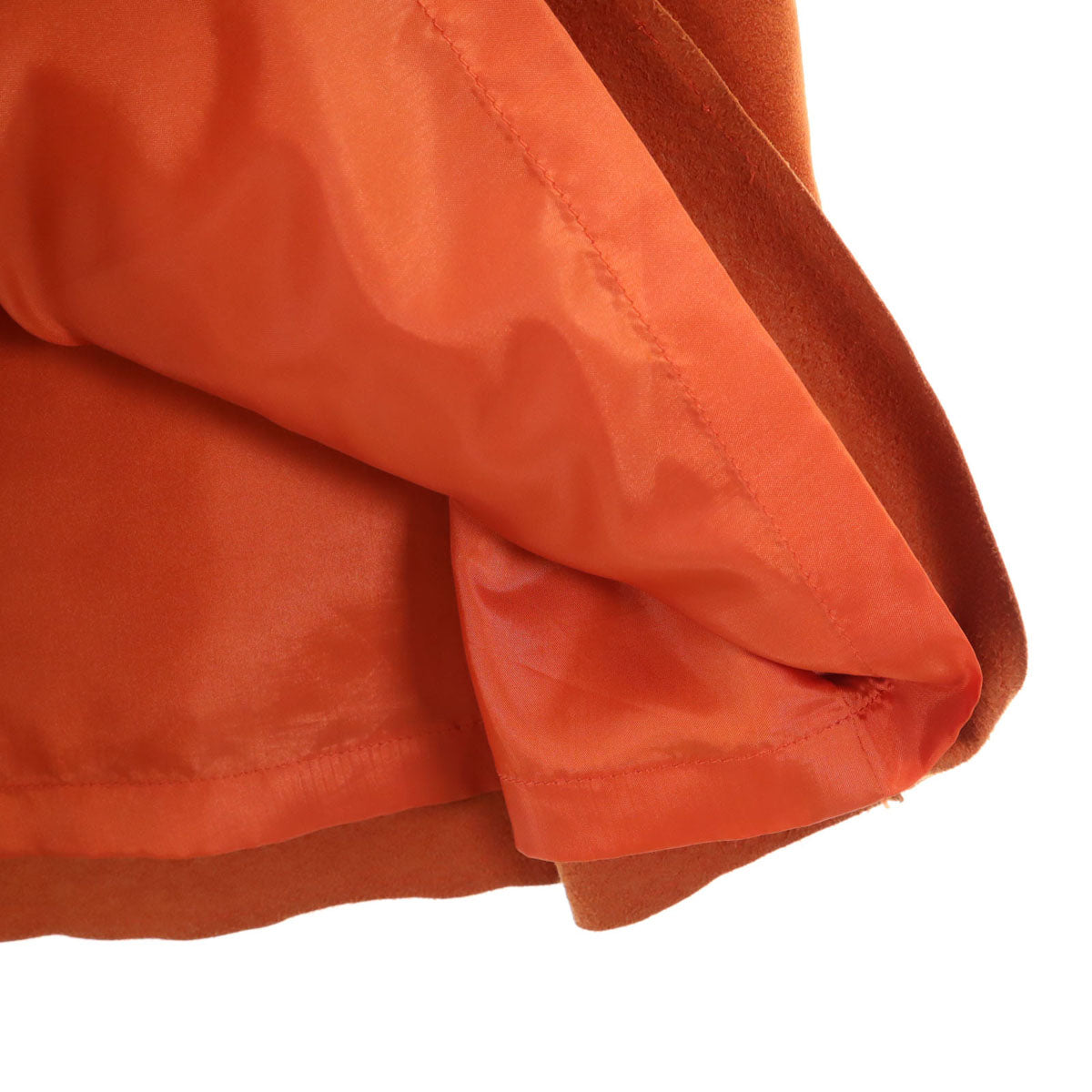 Givenchy ジバンシー 90s オールド ミモレ丈 巻きスカート 40 オレンジ系 レディース