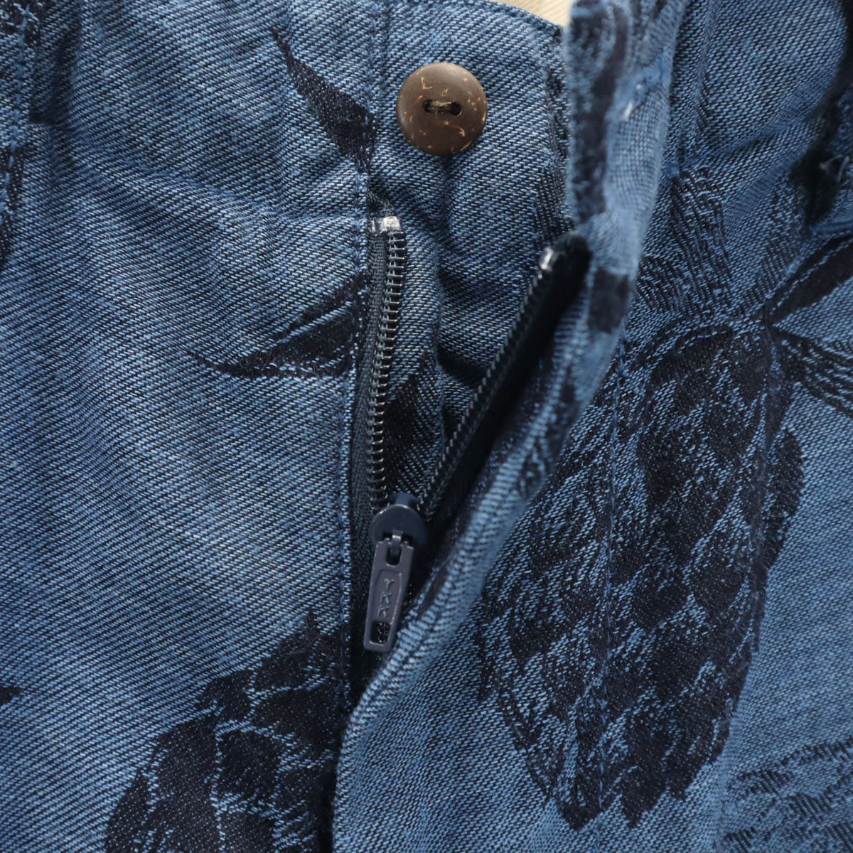 SUN SURF サンサーフ パイナップル柄 ハーフパンツ w32 ネイビー系 メンズ