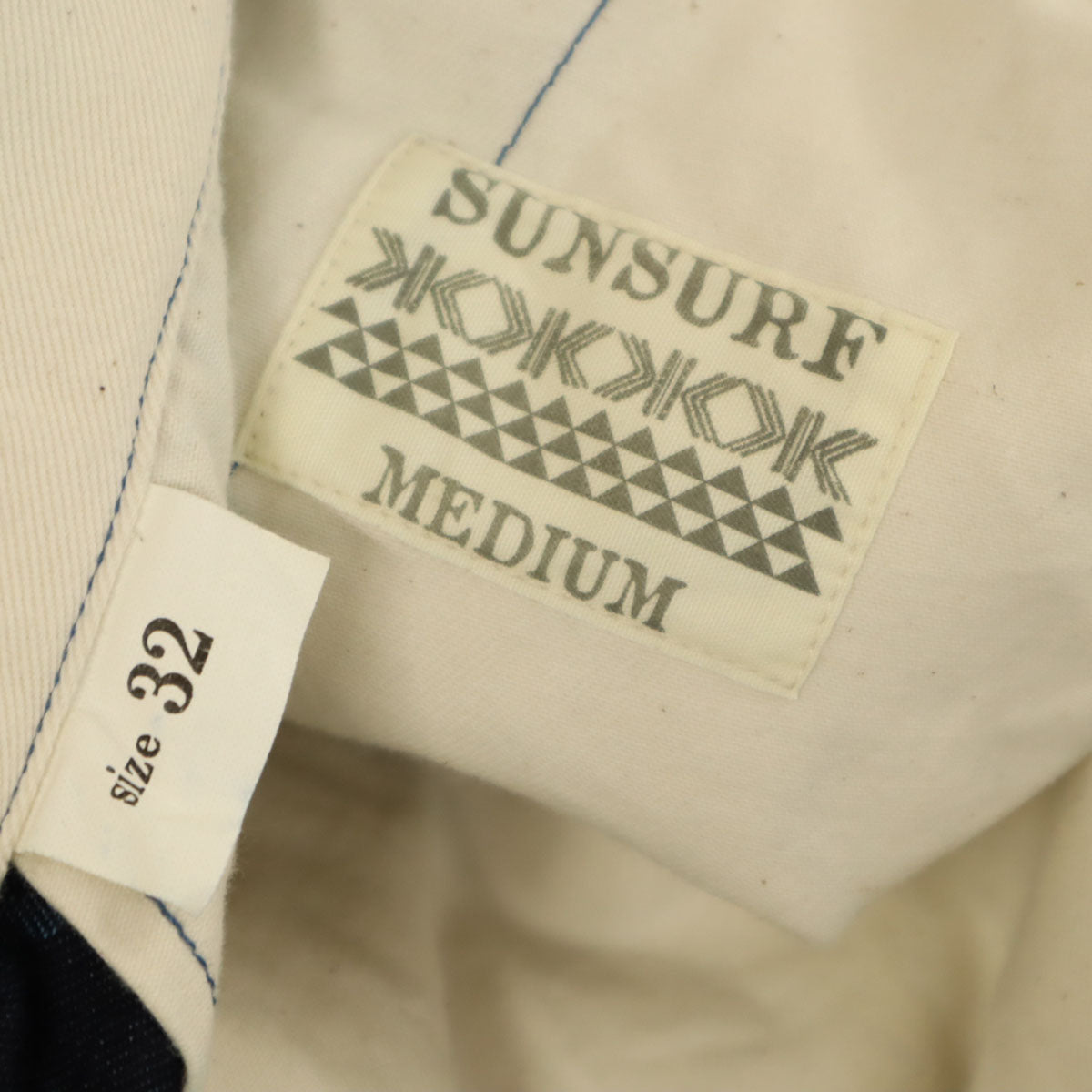 SUN SURF サンサーフ パイナップル柄 ハーフパンツ w32 ネイビー系 メンズ