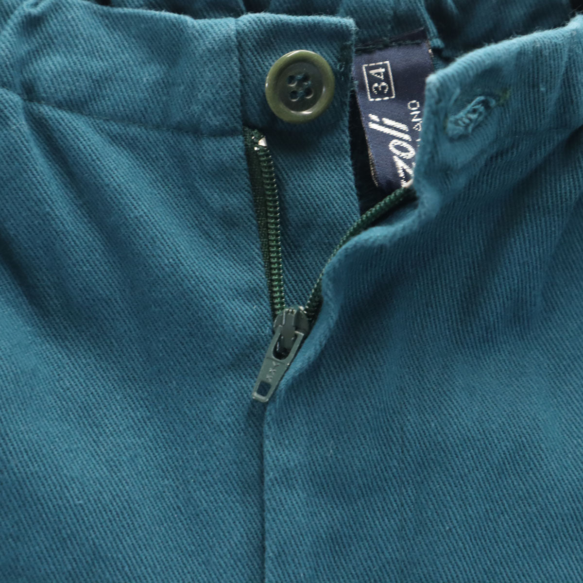 Fraizzoli フライツォーリ イタリア製 ハーフパンツ w34 ブルーグリーン レディース