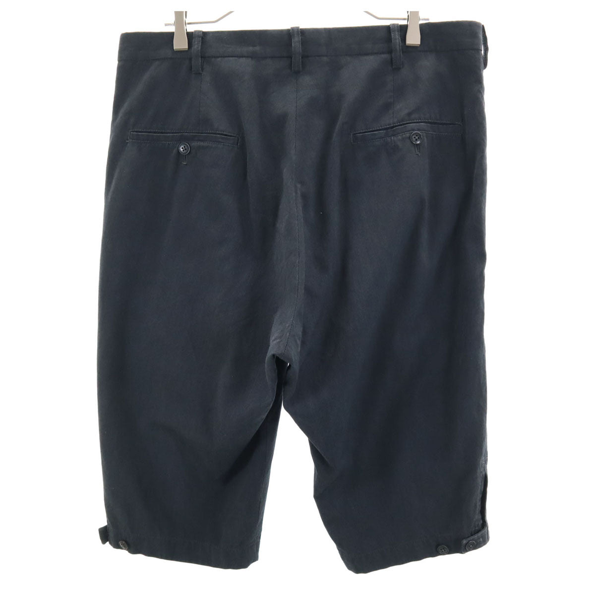 Yohji Yamamoto ヨウジヤマモト 日本製 ハーフパンツ 3 チャコールグレー メンズ