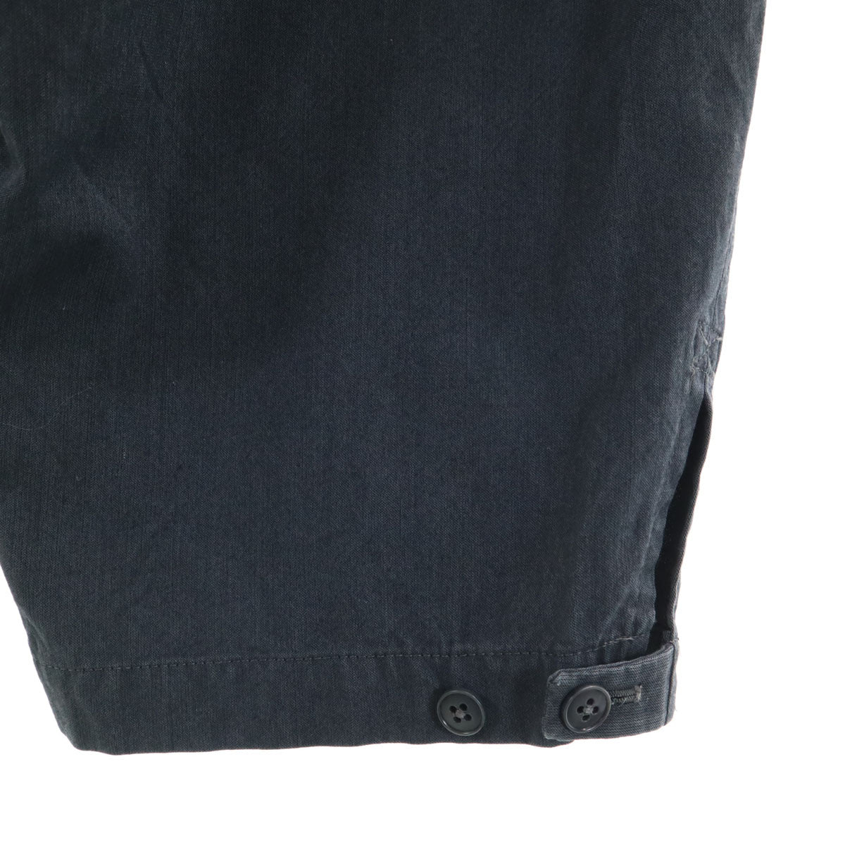 Yohji Yamamoto ヨウジヤマモト 日本製 ハーフパンツ 3 チャコールグレー メンズ