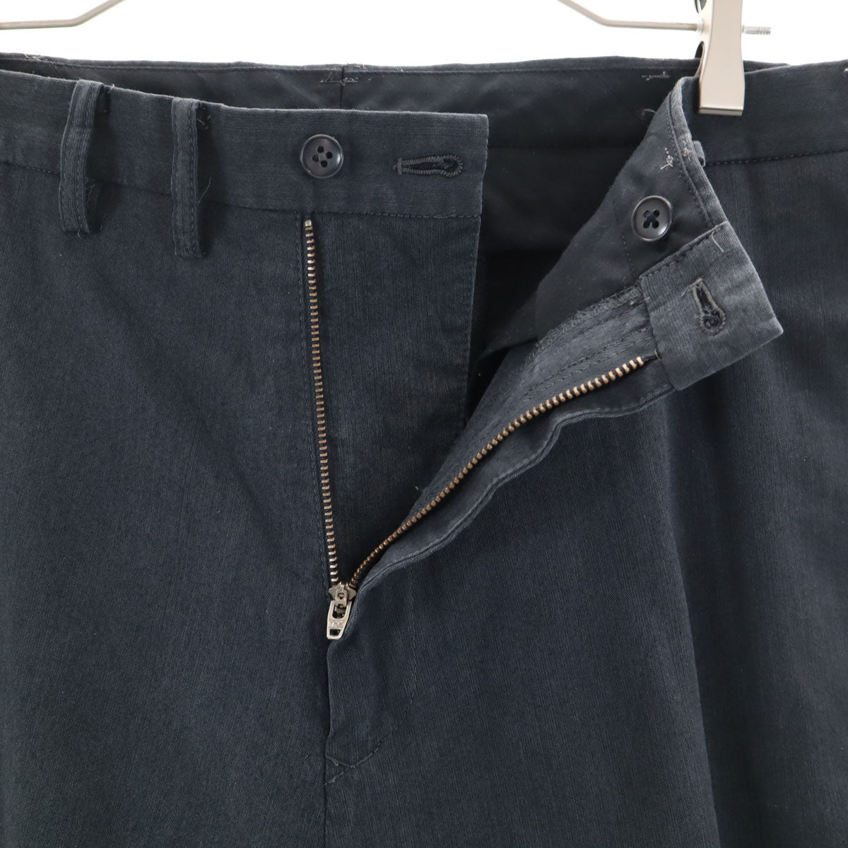 Yohji Yamamoto ヨウジヤマモト 日本製 ハーフパンツ 3 チャコールグレー メンズ