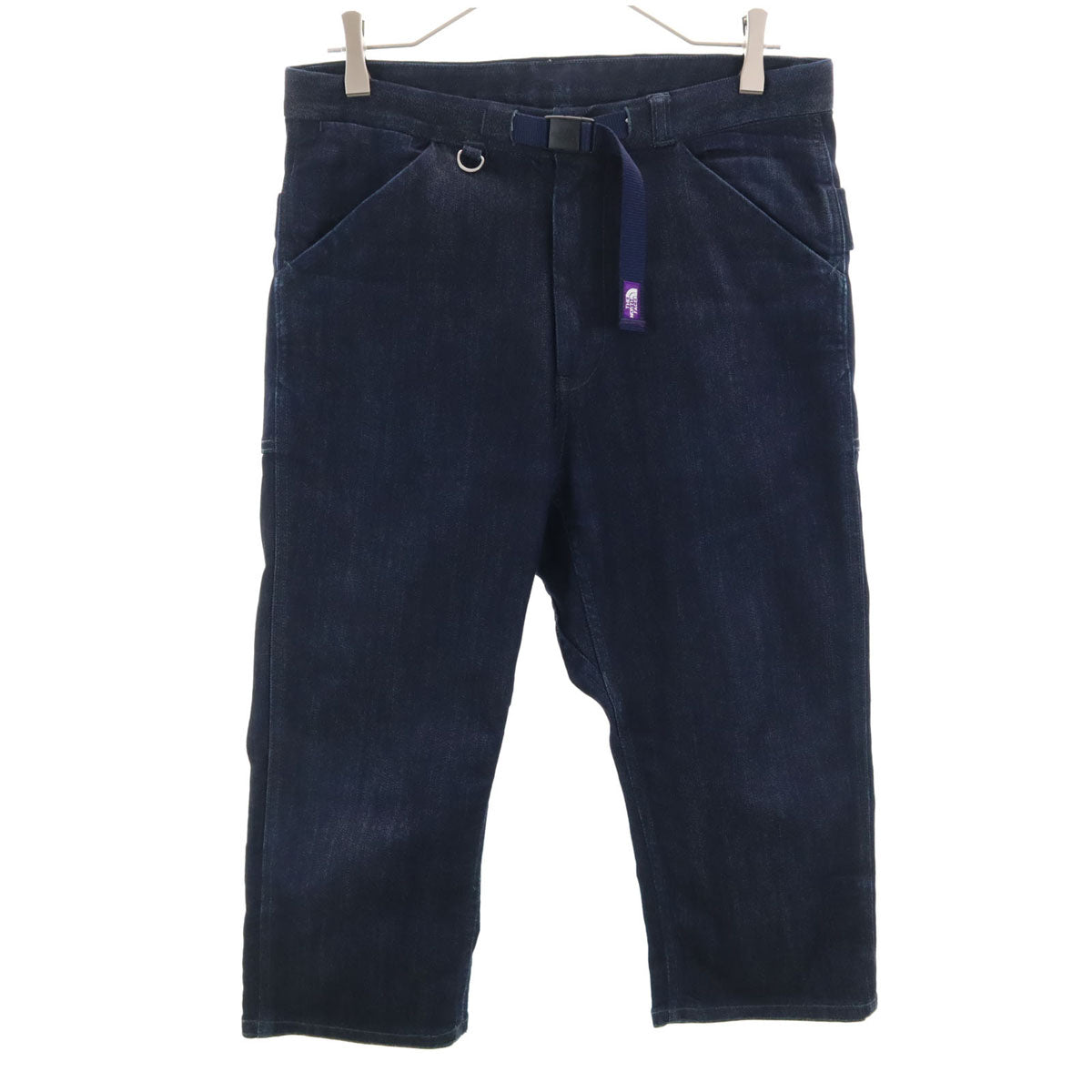THE NORTH FACE ノースフェイス パープルレーベル デニム ハーフパンツ W30 インディゴ アウトドア NT5410N メンズ