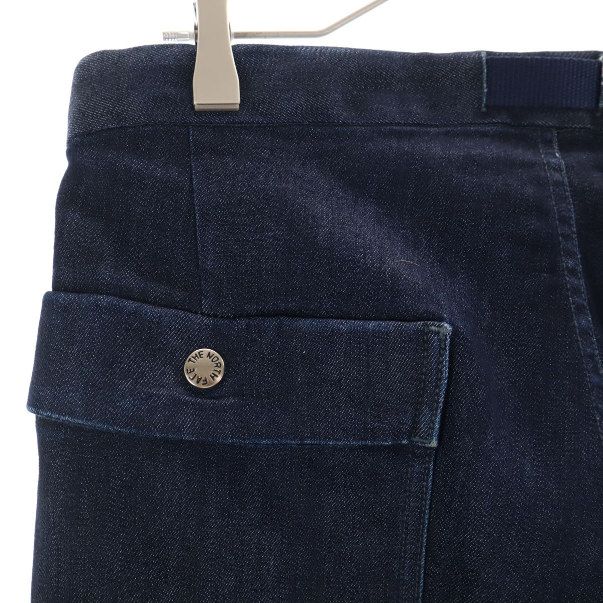 THE NORTH FACE ノースフェイス パープルレーベル デニム ハーフパンツ W30 インディゴ アウトドア NT5410N メンズ