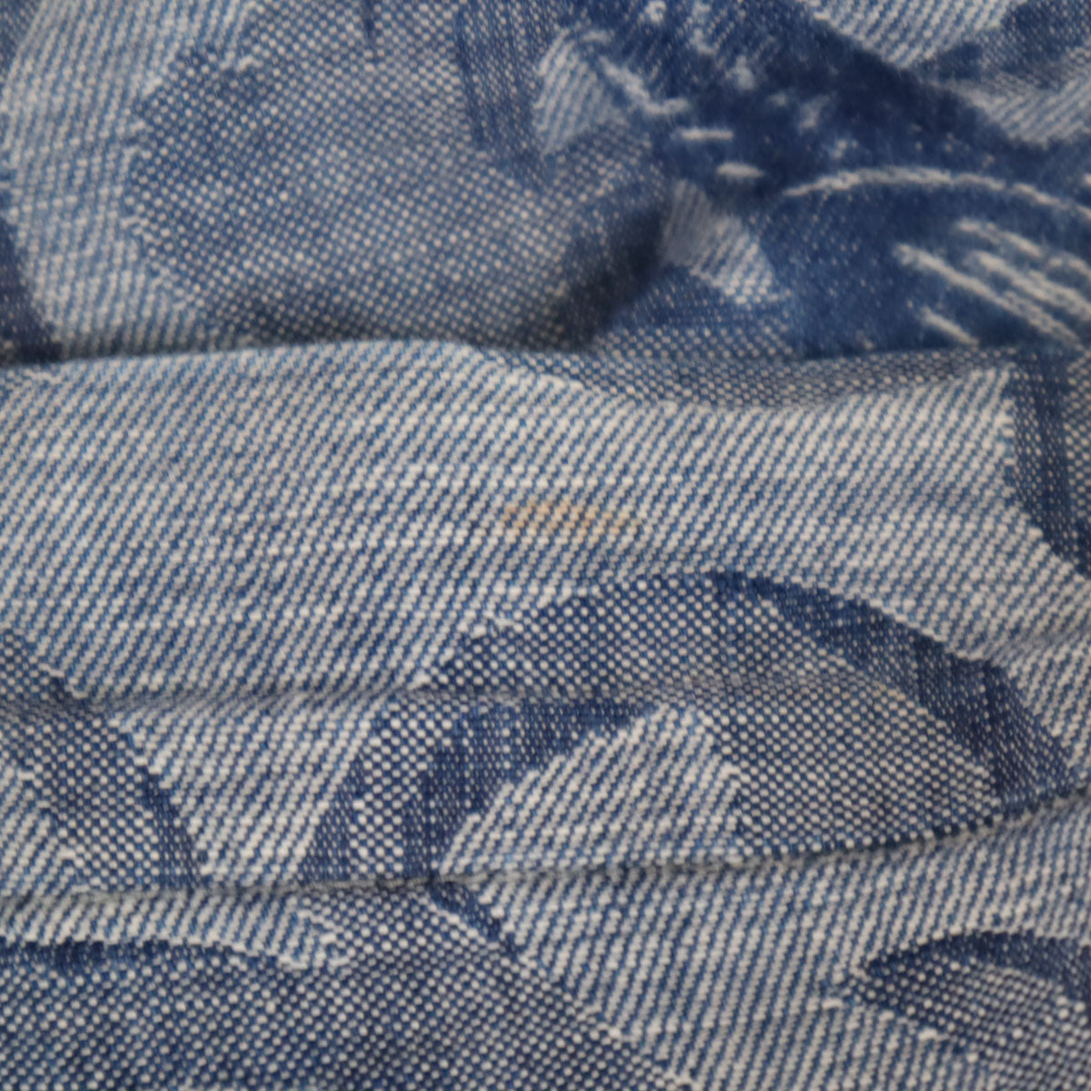 45R フォーティファイブアール 日本製 総柄 ミモレ丈 スカート 3 ネイビー レディース