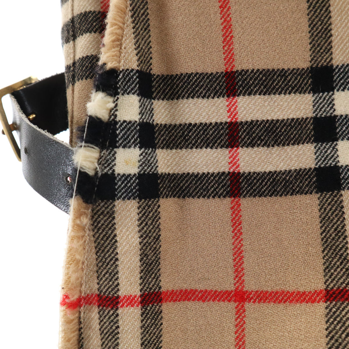 Burberrys バーバリーズ 90s オールド ノバチェック ミモレ丈 プリーツ ラップスカート M ベージュ レディース