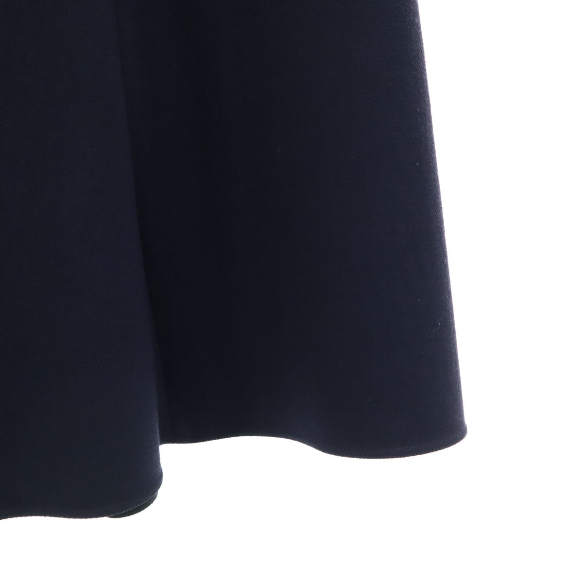 MARNI マルニ イタリア製 ウール ミモレ丈 フレアスカート 38 ネイビー レディース