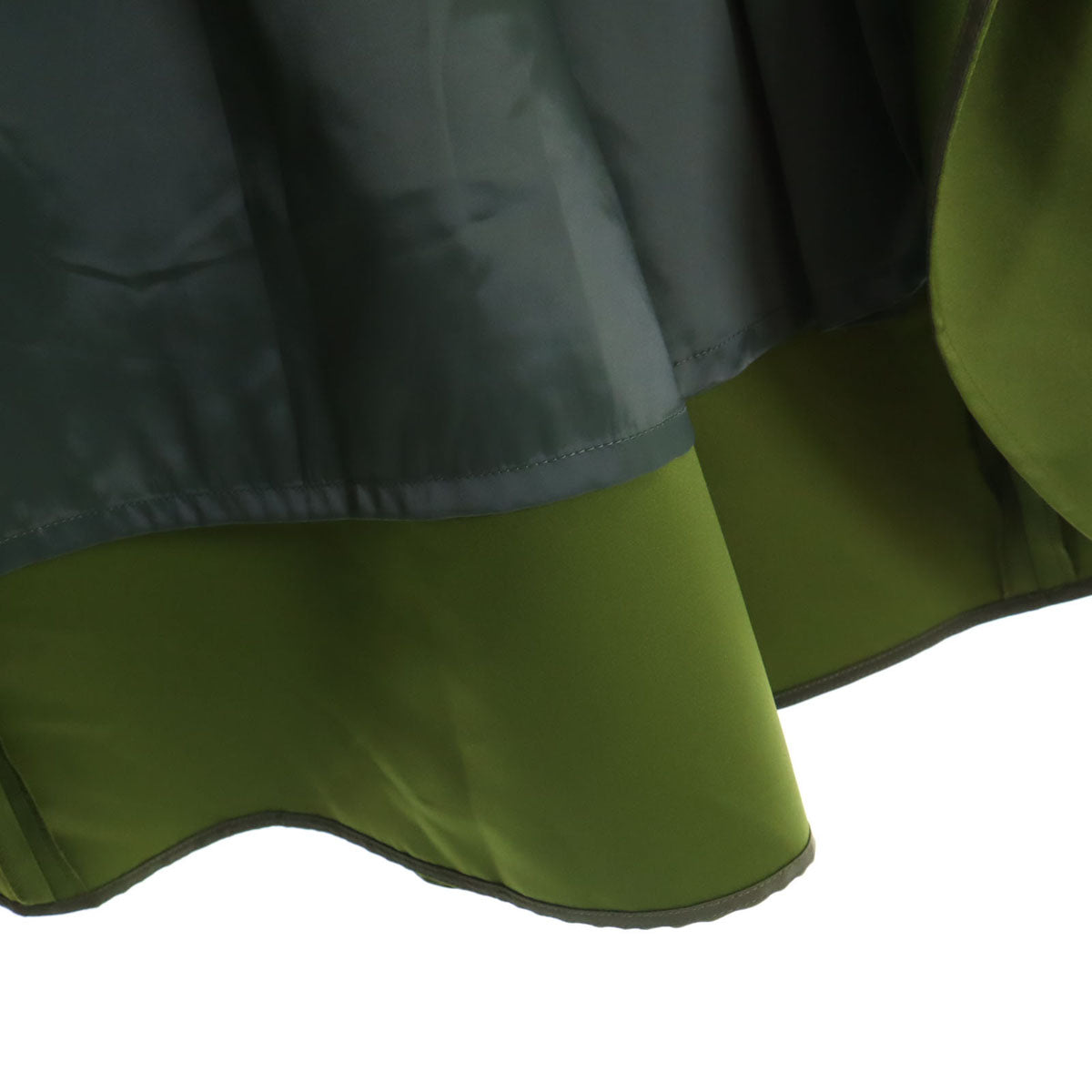 IENA イエナ ロング丈 フレアスカート 40 グリーン レディース