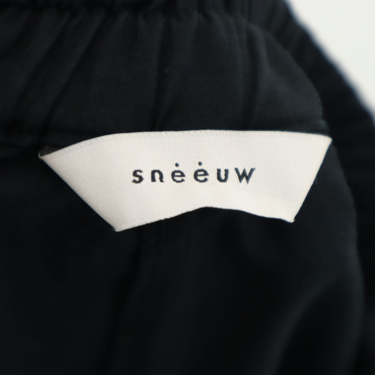 sneeuw スニュウ 日本製 ロングスカート ネイビー系 レディース