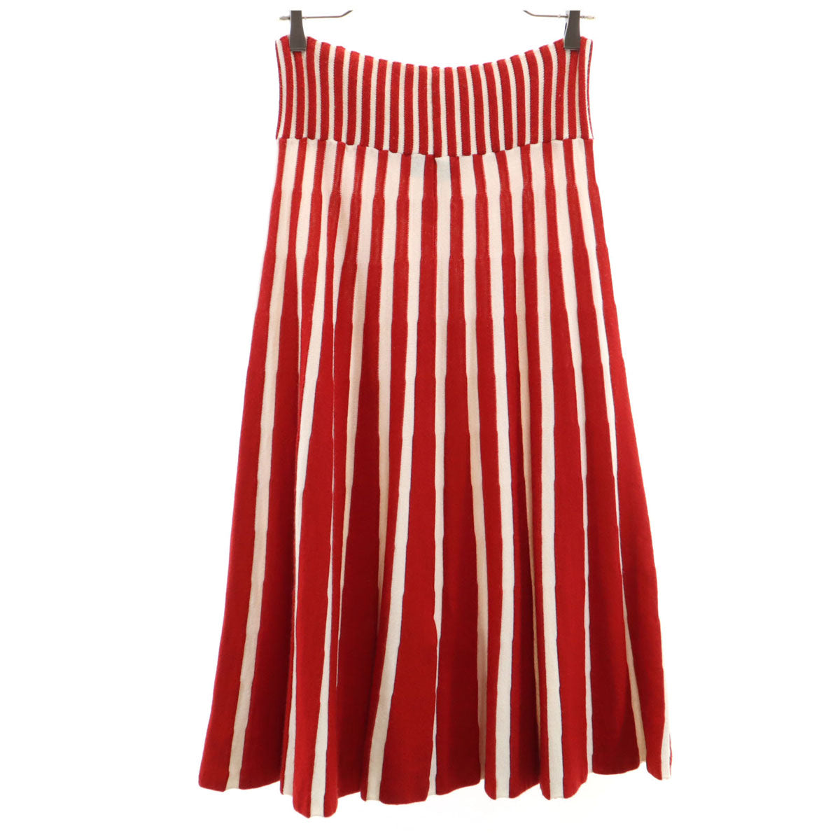 MSGM エムエスジーエム イタリア製 ニット ロングスカート S レッド系 レディース