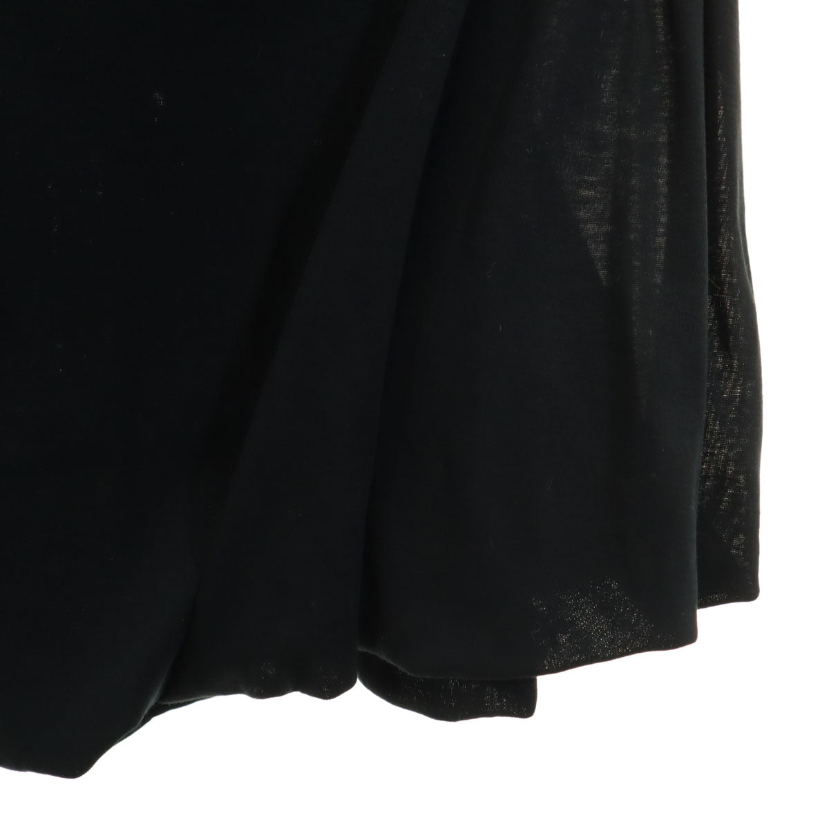 未使用 BRILL ブリル 日本製 ロング丈 カット バルーンスカート F ブラック レディース