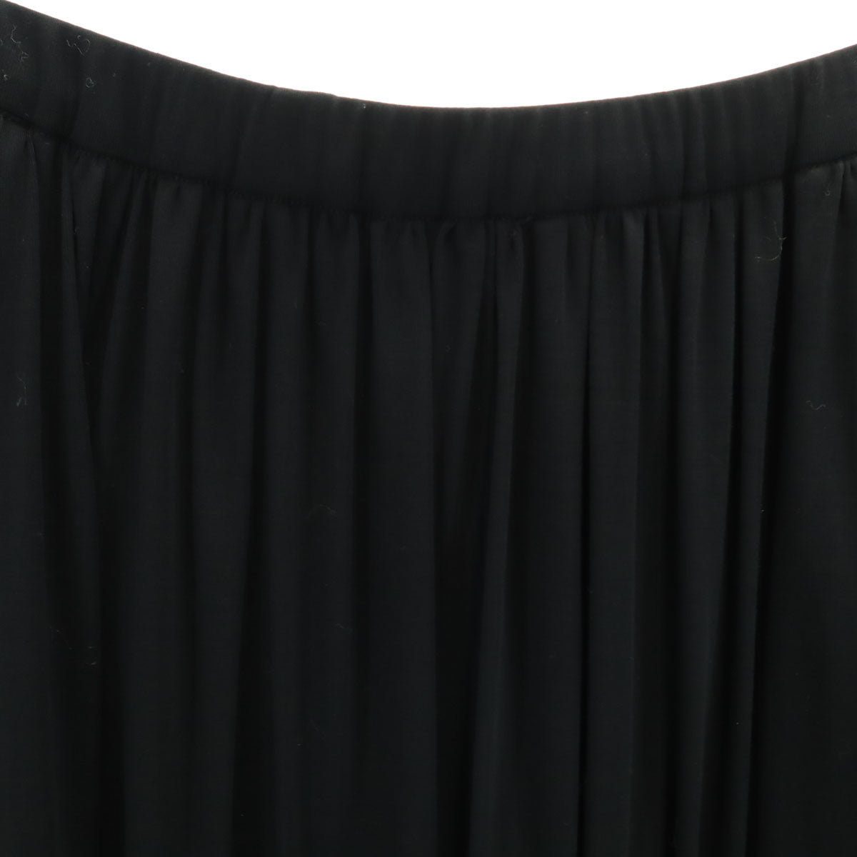 未使用 BRILL ブリル 日本製 ロング丈 カット バルーンスカート F ブラック レディース