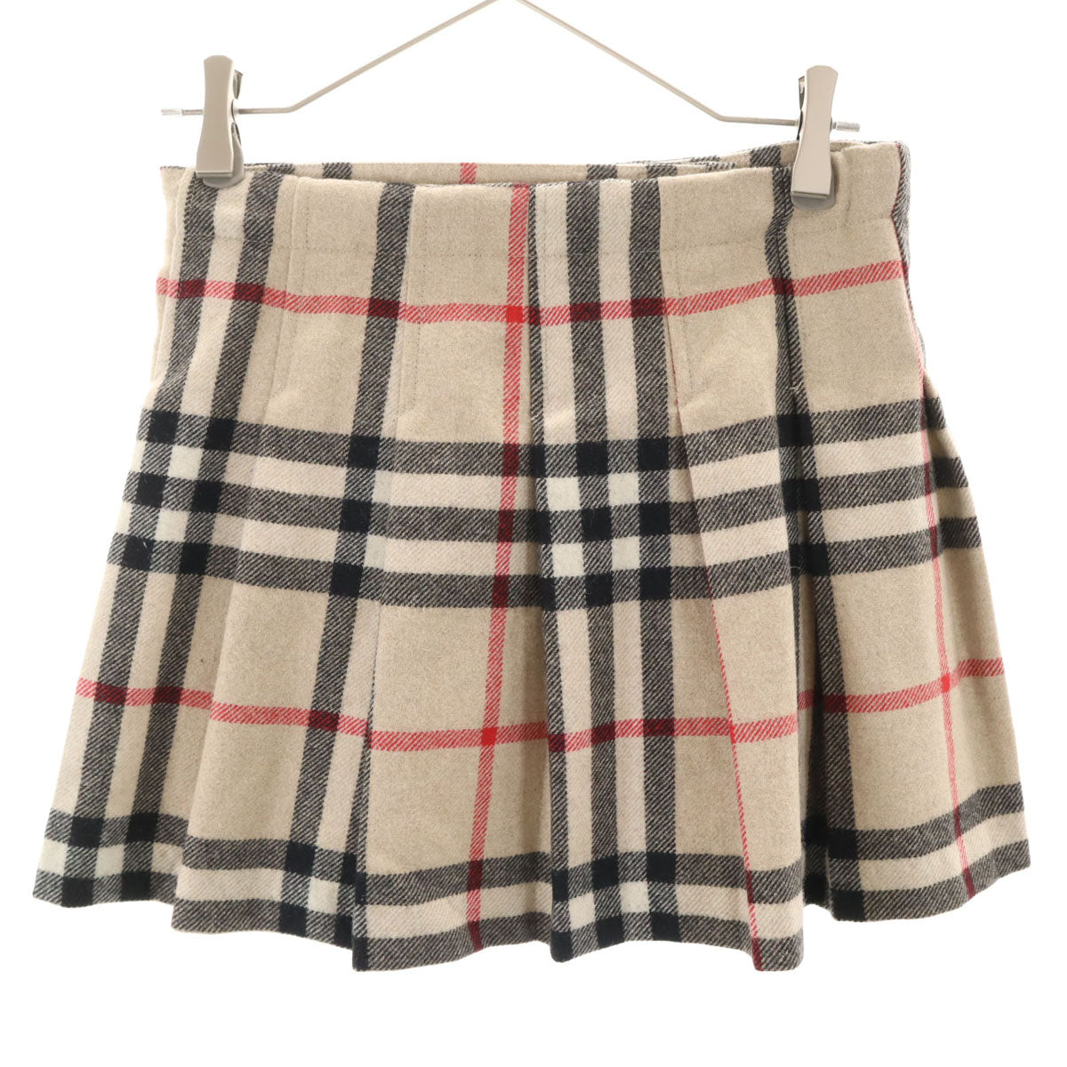 BURBERRY バーバリー ノバチェック ミニ丈 ラップスカート 12Y