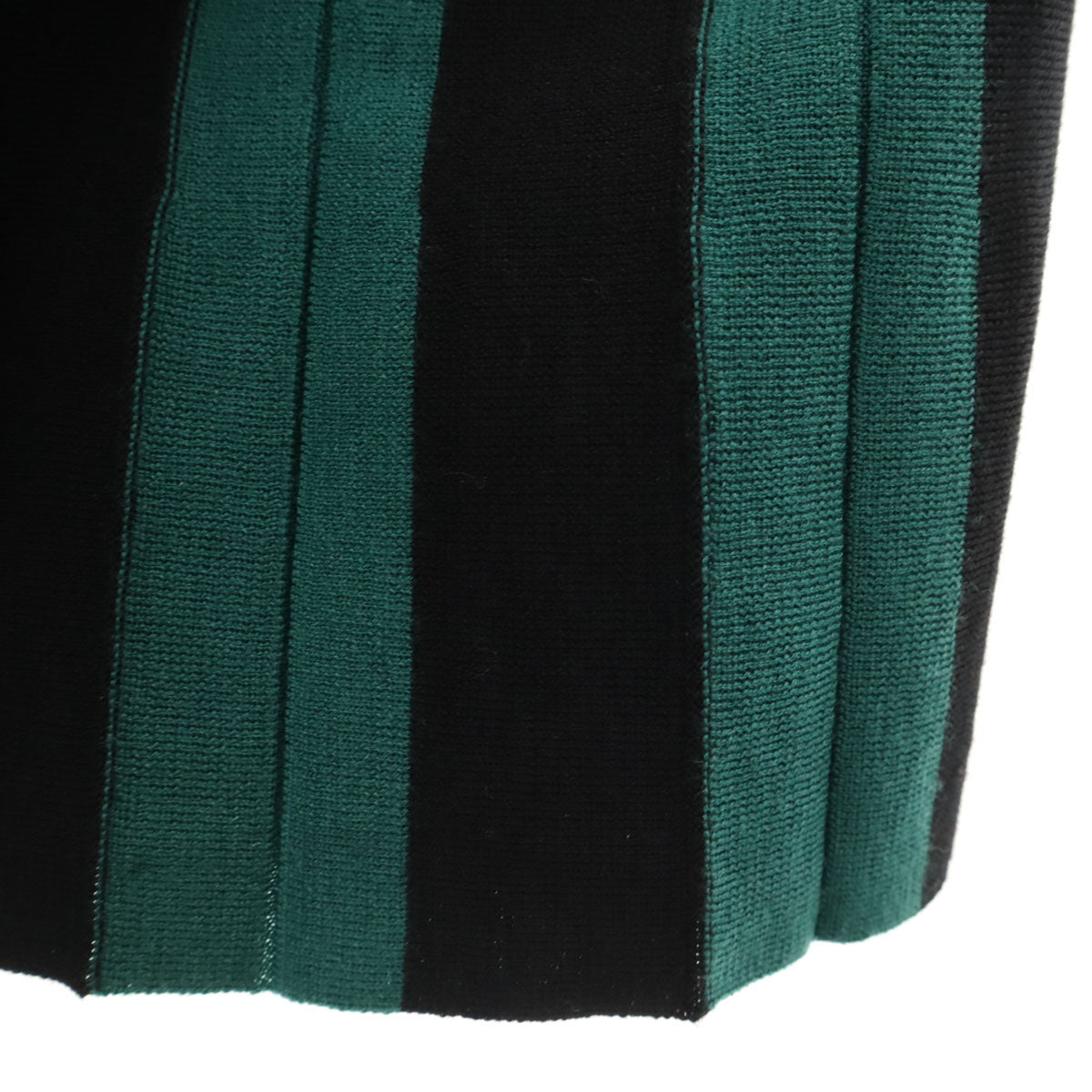 美品 PS Paul Smith ピーエスポールスミス ロング丈 ニット プリーツスカート S ブラック レディース