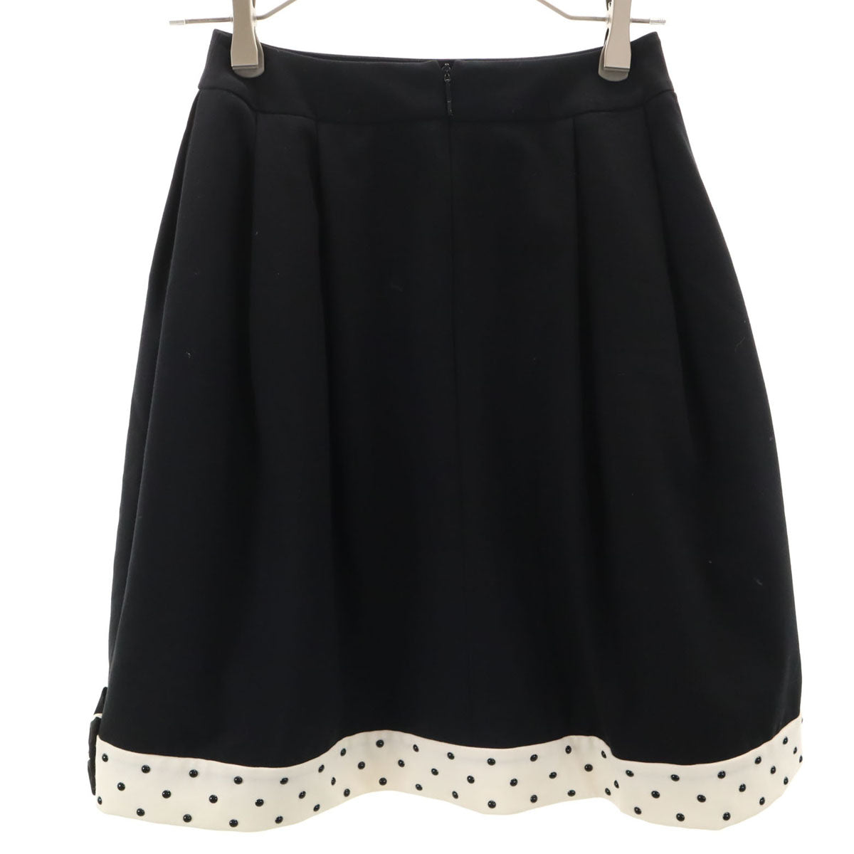 Rene ルネ 日本製 ミディスカート 32 ブラック レディース