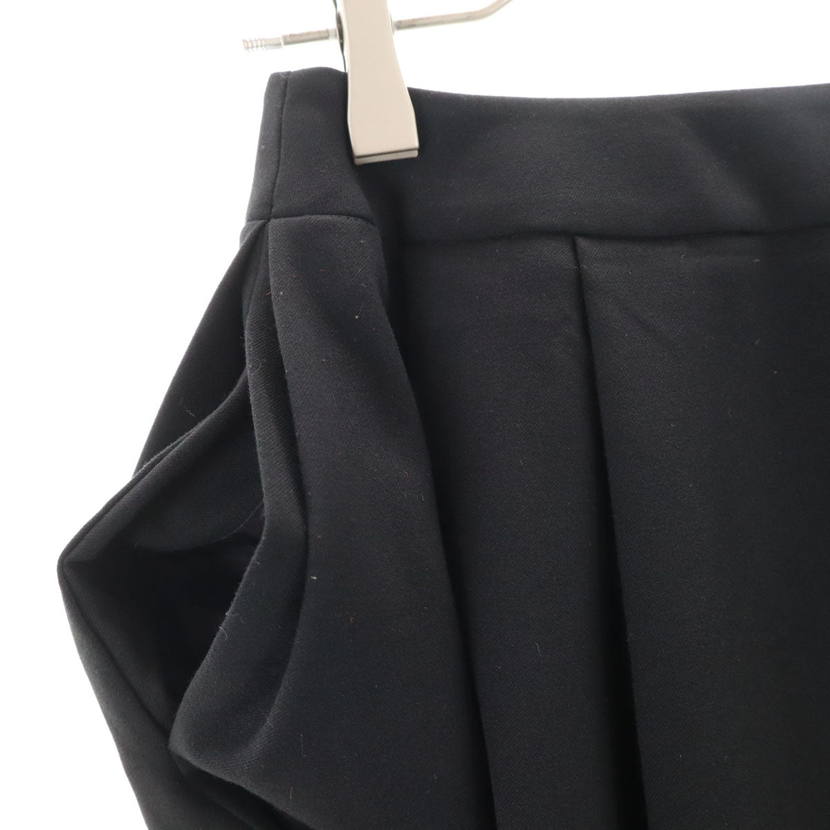 Rene ルネ 日本製 ミディスカート 32 ブラック レディース