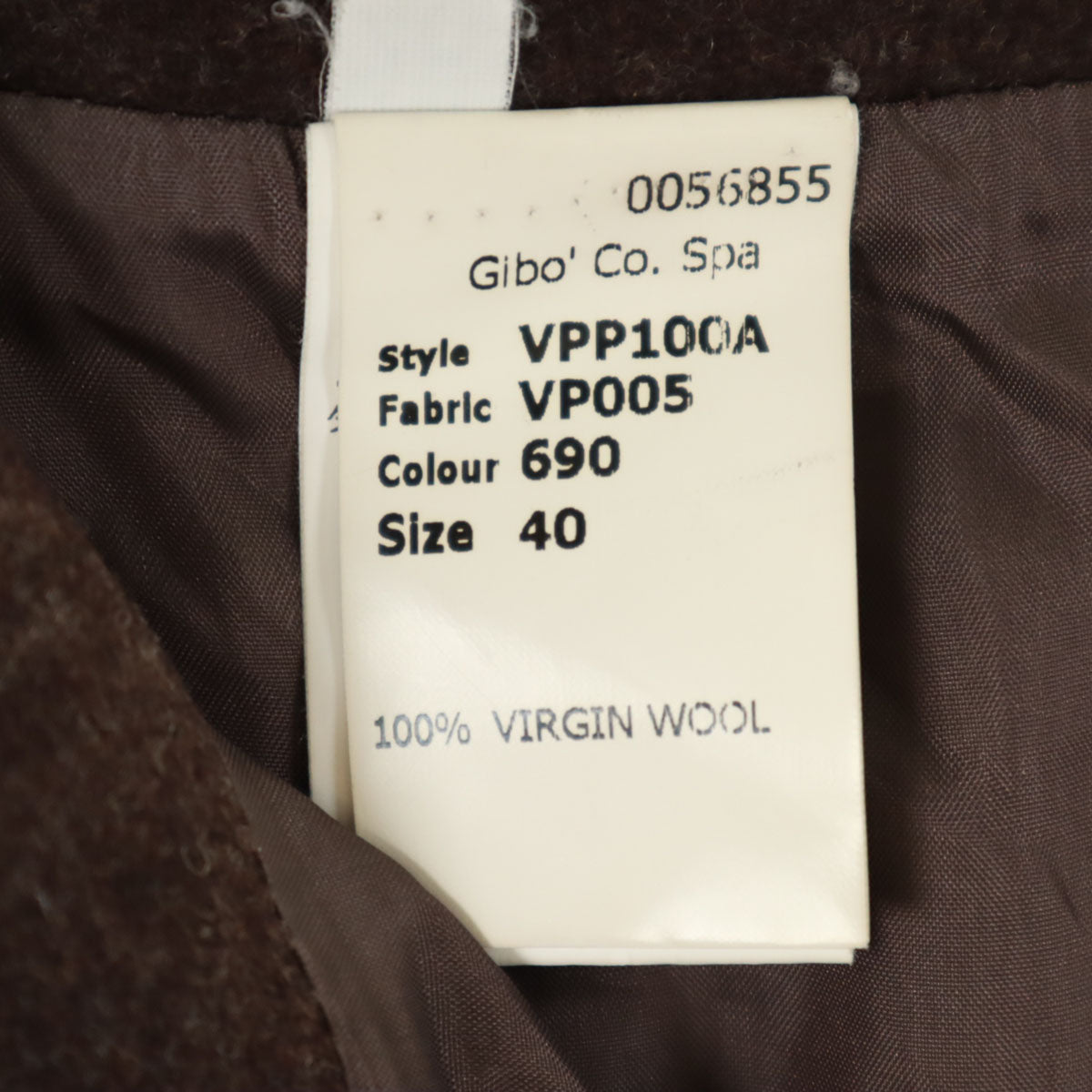 美品 VIKTOR&ROLF ヴィクターアンドロルフ イタリア製 ウール ミディ丈 ギャザースカート 40 ブラウン レディース