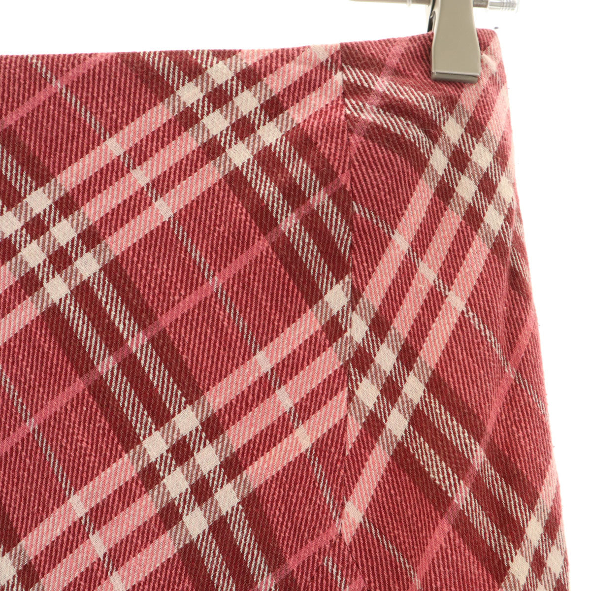 BURBERRY BLUE LABEL バーバリーブルーレーベル 日本製 リネンブレンド