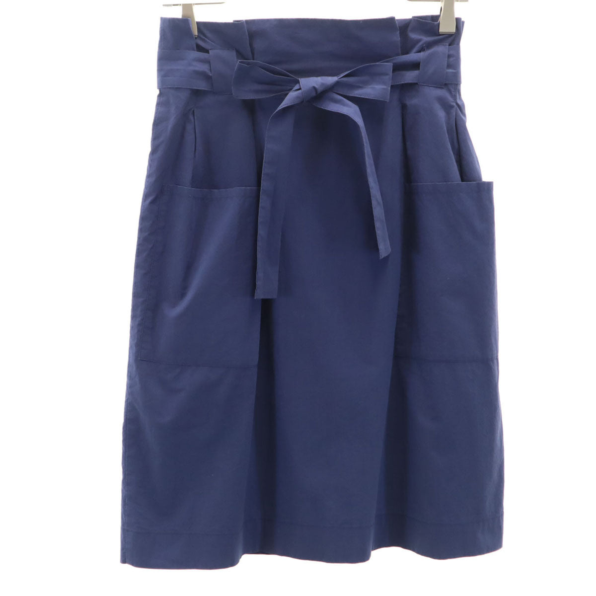 marimekko マリメッコ ミディ丈 タイトスカート 36 ネイビー レディース