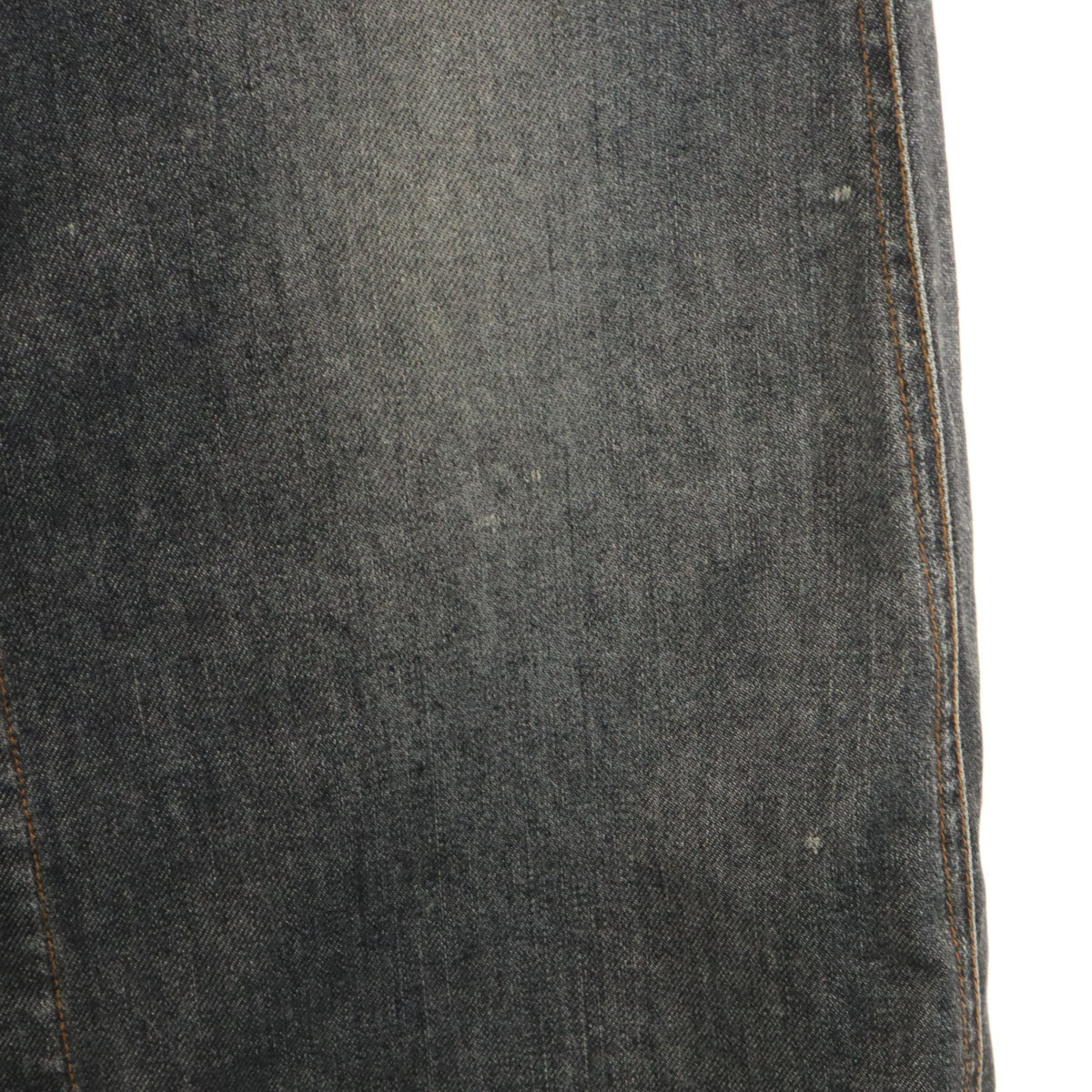 BURBERRY LONDON バーバリーロンドン ミモレ丈 デニムスカート 40 ブラック 三陽商会 レディース