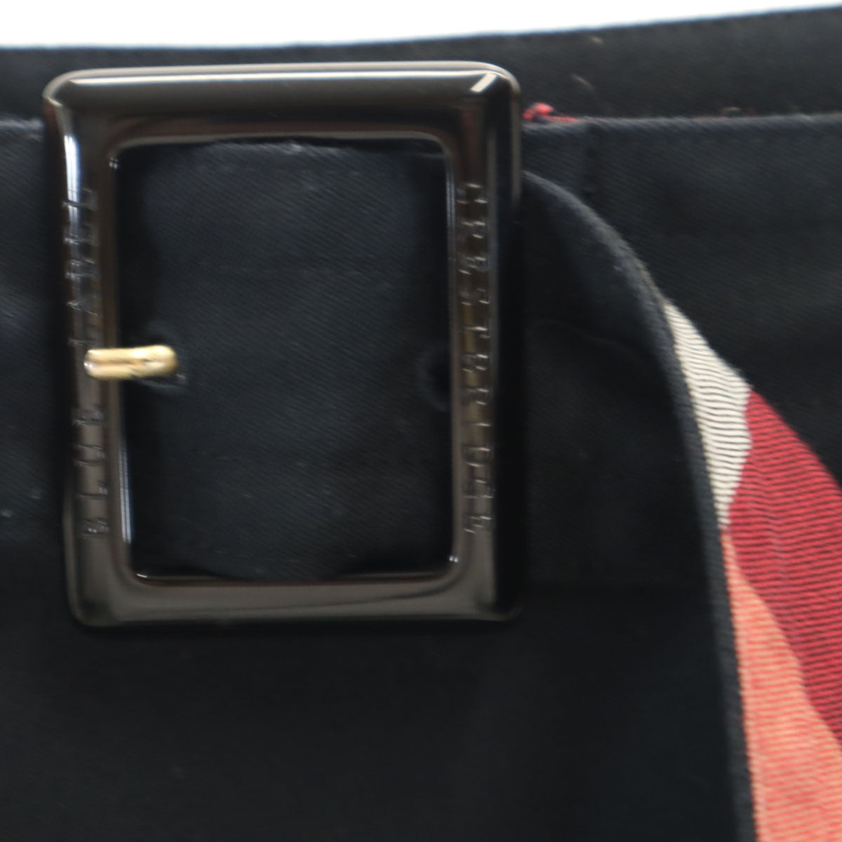 BLUE LABEL CRESTBRIDGE ブルーレーベルクレストブリッジ ミモレ丈 フレアスカート 38 濃紺 レディース