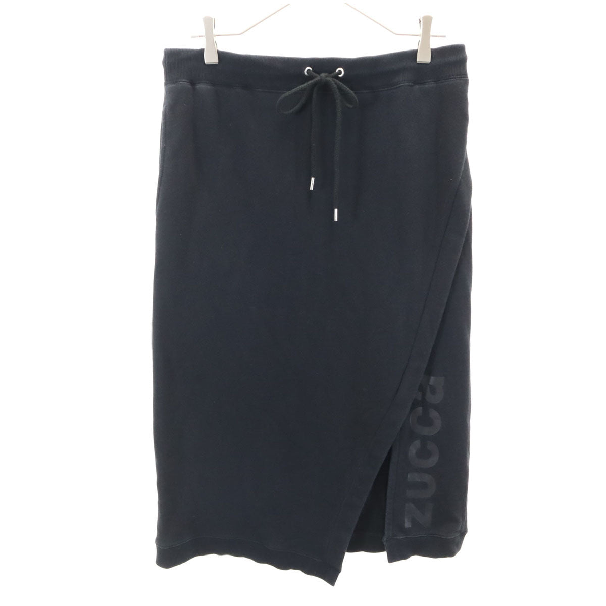 ZUCCa ズッカ スウェット 膝丈スカート M ブラック レディース