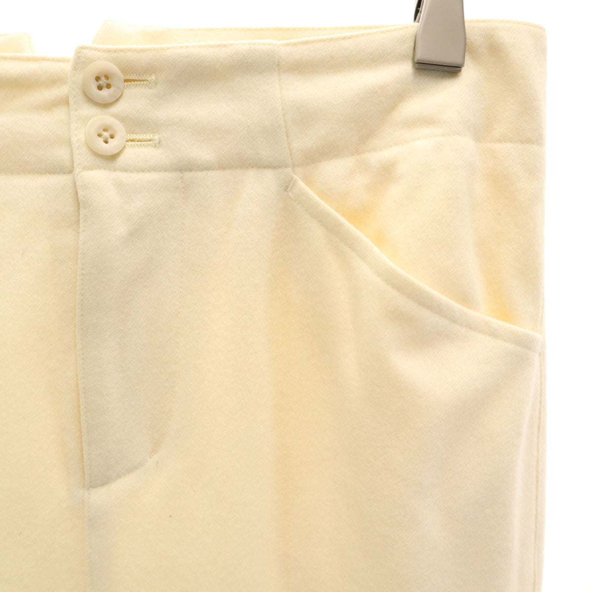 RALPH LAUREN ラルフローレン 日本製 ロング丈 マーメイドスカート 7 生成り レディース