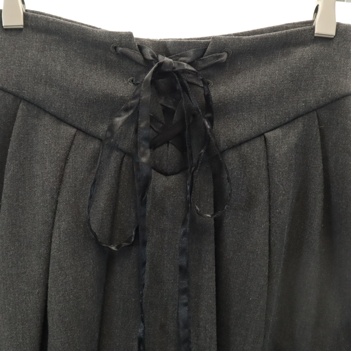 Emporio Armani エンポリオアルマーニ ミディ丈 プリーツスカート 36 グレー レディース