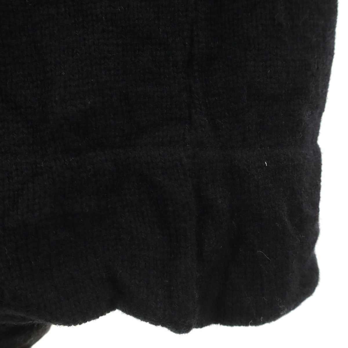 Y's ワイズ 日本製 ニット ロングスカート 2 ブラック レディース