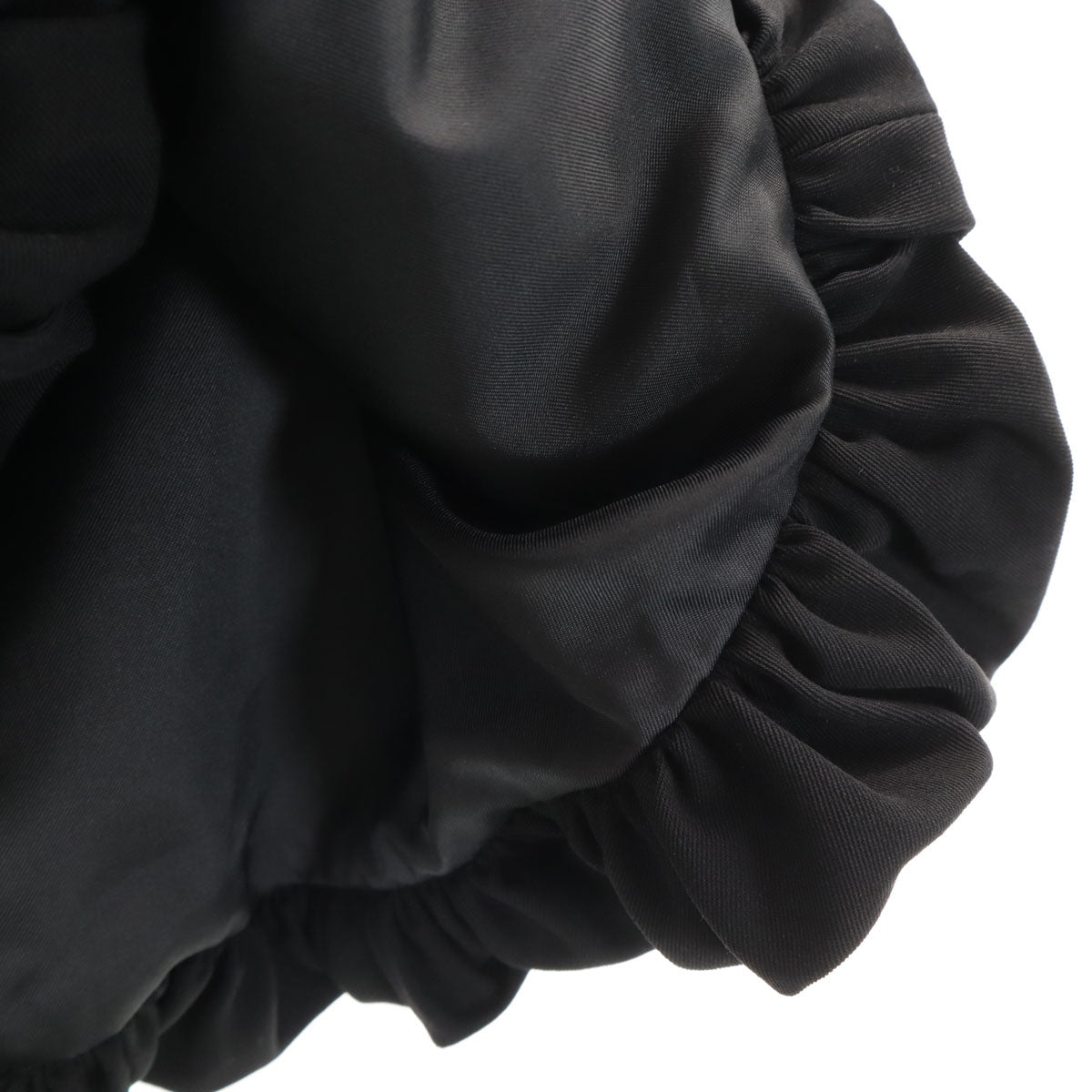 LIMI feu リミフー 日本製 バルーン ミニスカート XS ブラック レディース